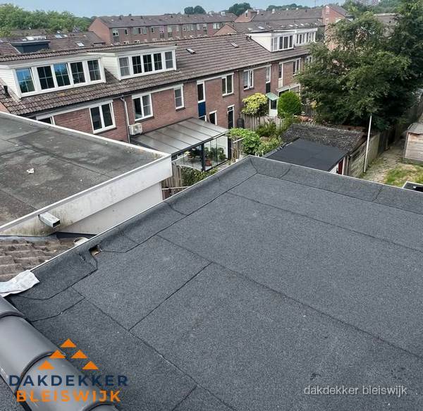 Dakinspectie plat dak aanbouw in Bleiswijk Dakinspectie plat dak aanbouw in Bleiswijk